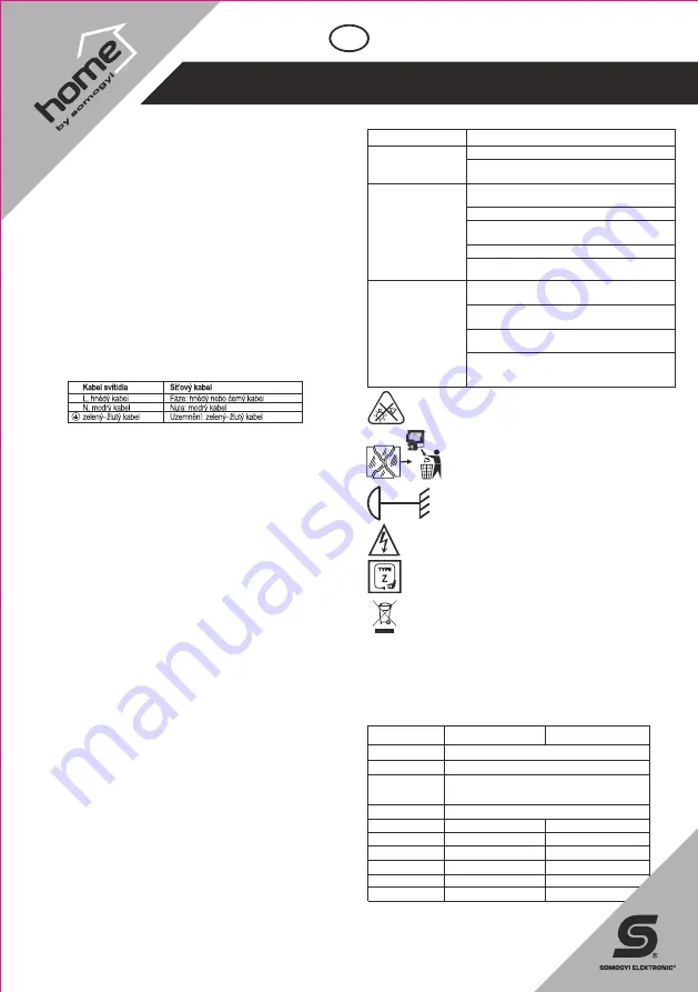 Somogyi home FLP20SMD Скачать руководство пользователя страница 9