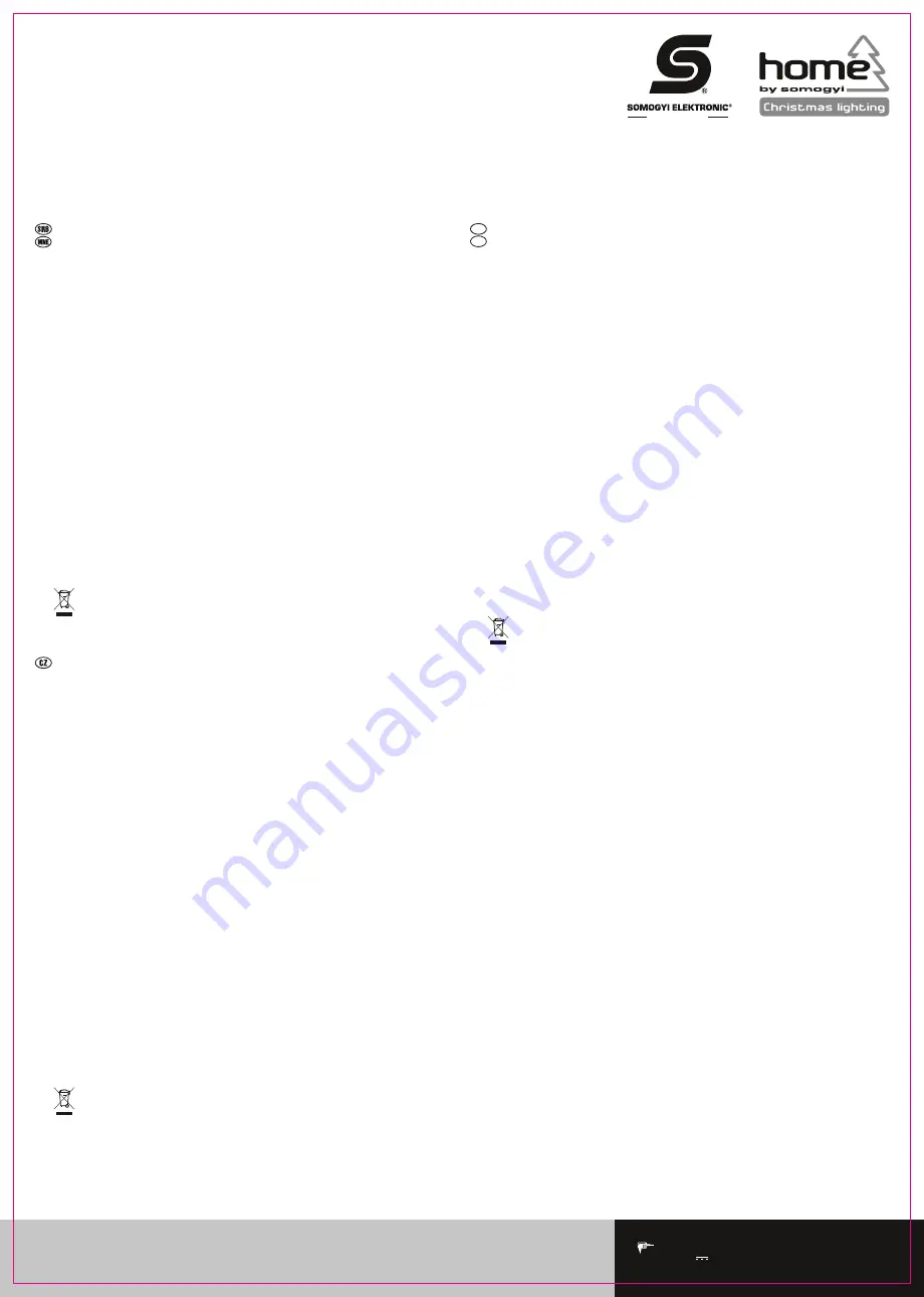 Somogyi home KD 90 T Quick Start Manual Download Page 2