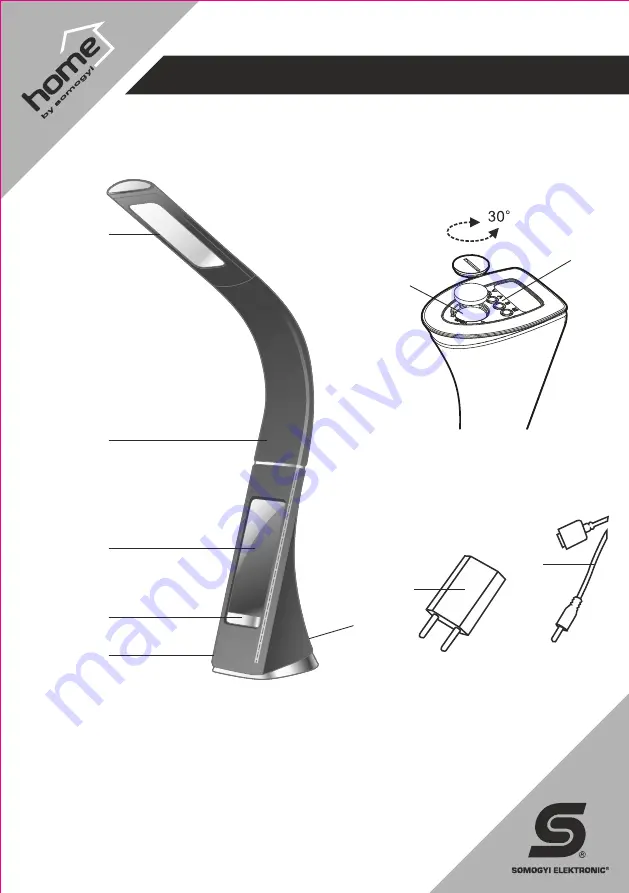 Somogyi home LA 8 Series Instruction Manual Download Page 2