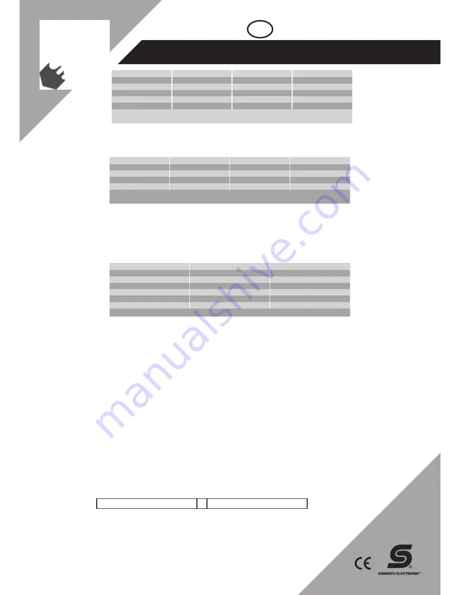 Somogyi M 92X User Manual Download Page 8