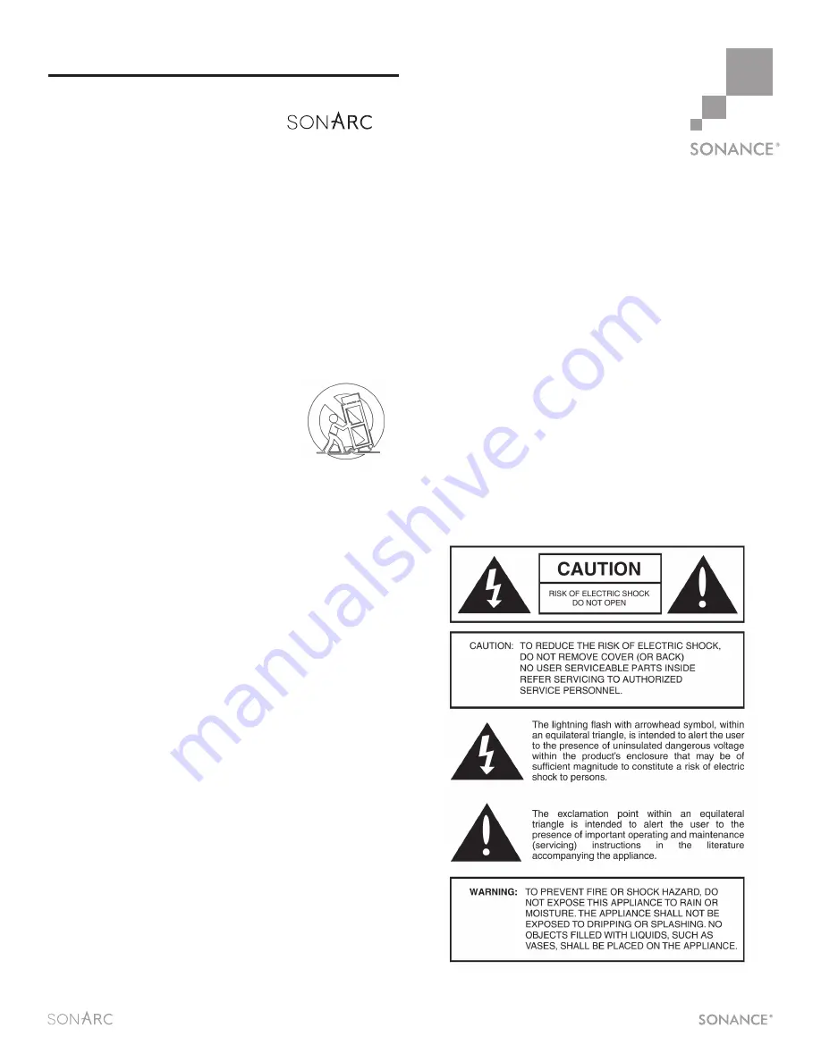 Sonance DSP 2-750 Instruction Manual Download Page 3