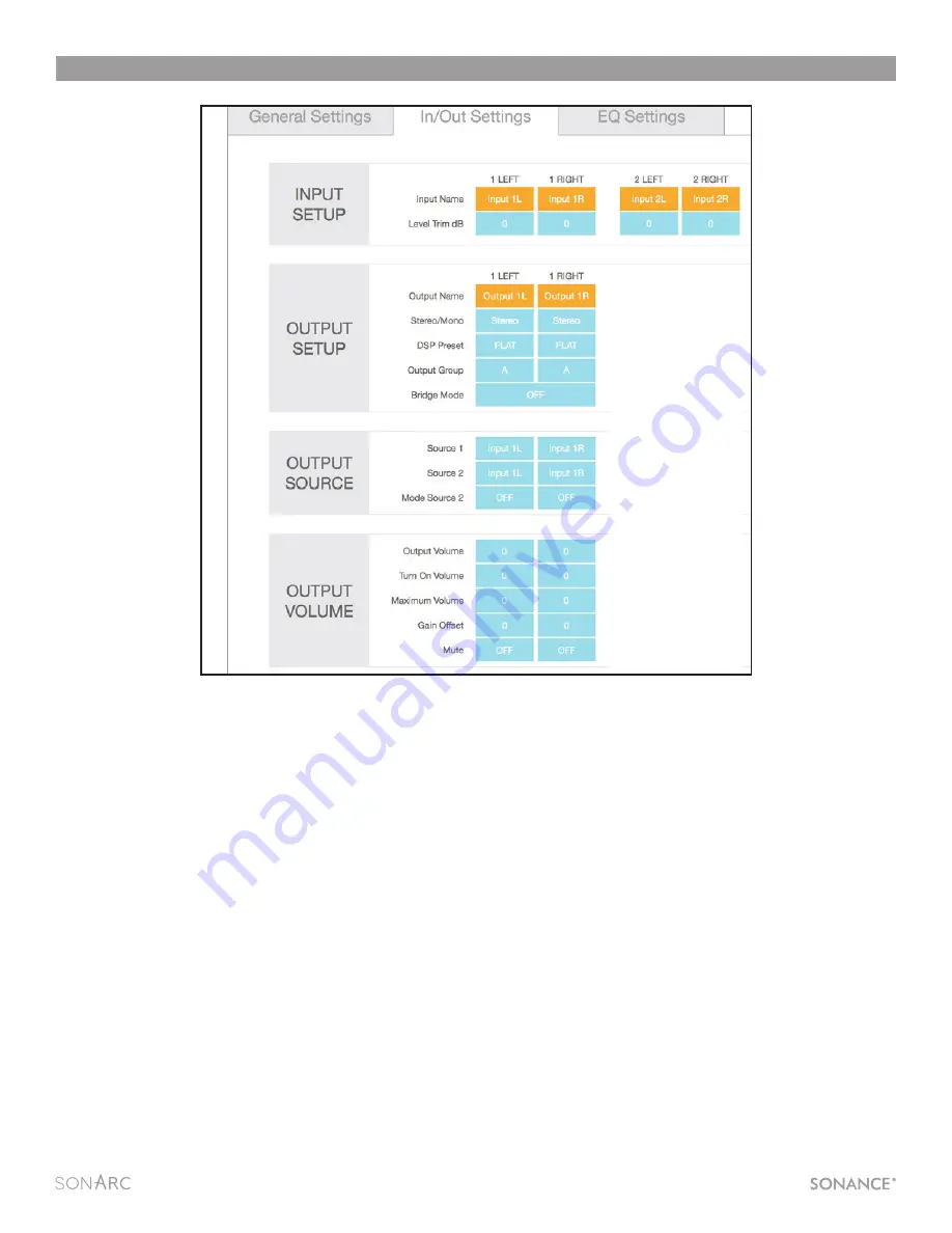 Sonance DSP 2-750 Скачать руководство пользователя страница 17