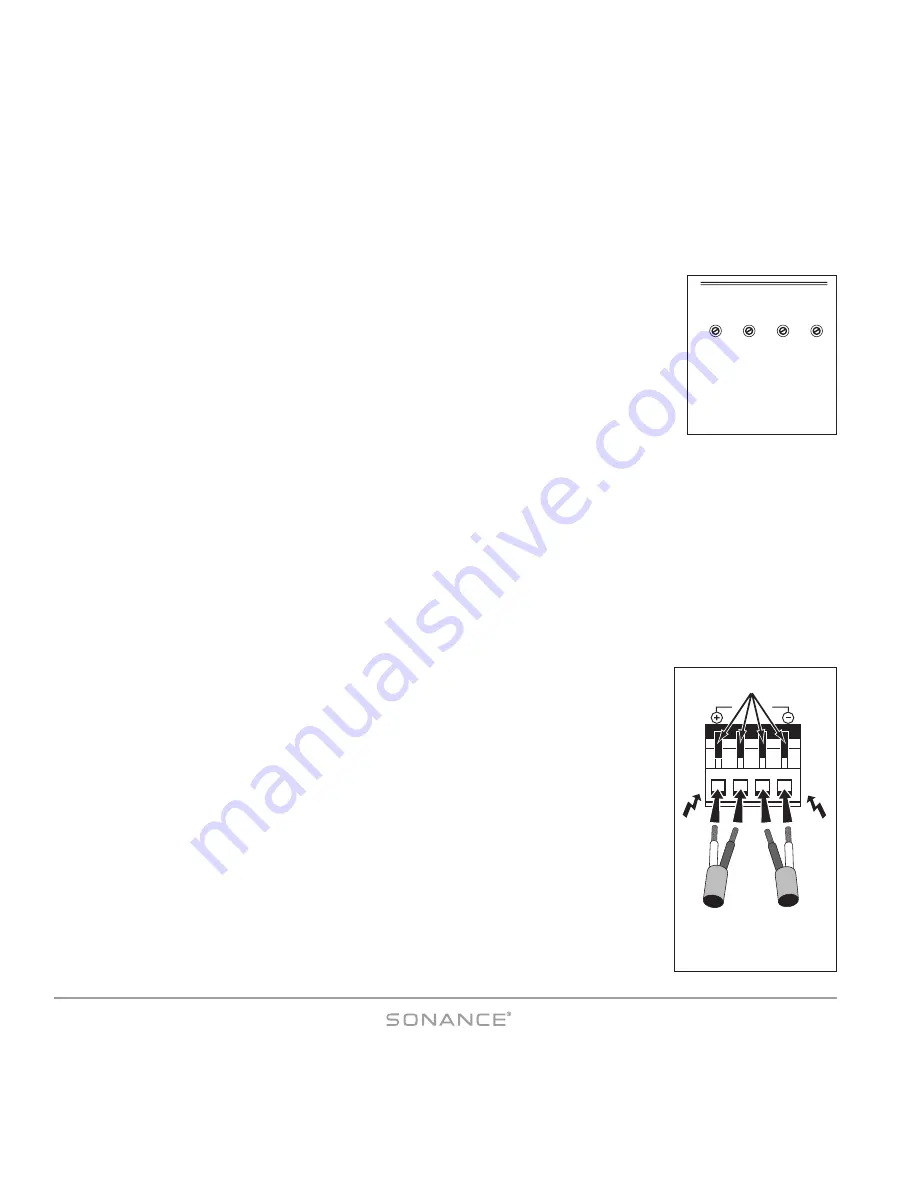 Sonance Sonamp 875D SE Instruction Manual Download Page 10