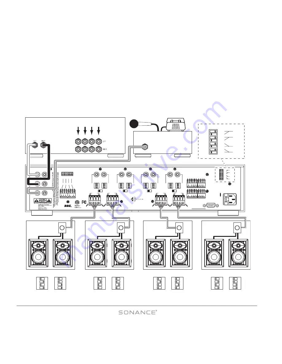 Sonance Sonamp 875D SE Instruction Manual Download Page 18