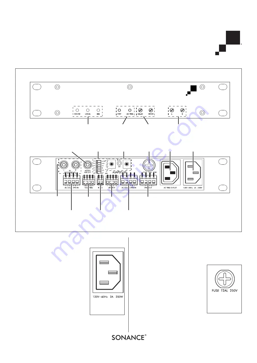 Sonance SONAMP ASAP3D SE Instruction Manual Download Page 5