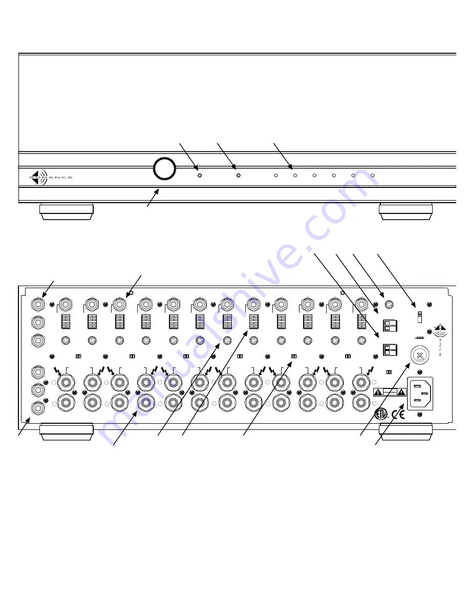 Sonance SONAMP Sonamp 1230 User Manual Download Page 3