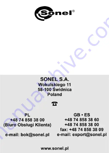 Sonel CMM-40 User Manual Download Page 112