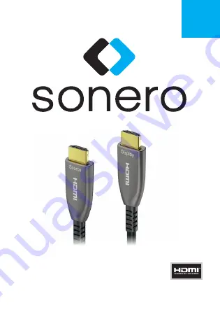 Sonero X-AOC210 Series Instruction Manual Download Page 1