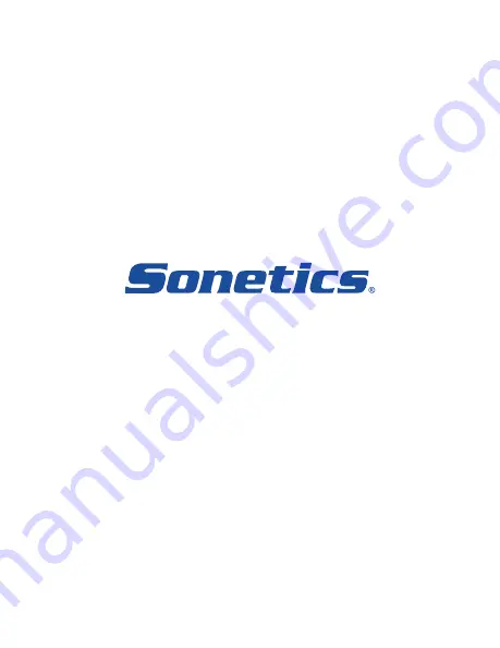 Sonetics APEX CONNECT Quick Start Manual Download Page 8