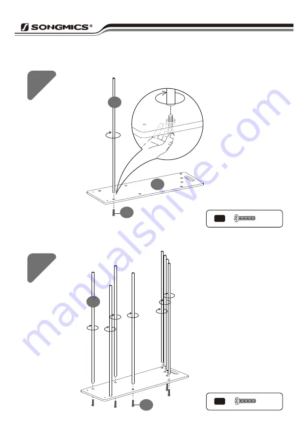 Songmics GKR03 Manual Download Page 9