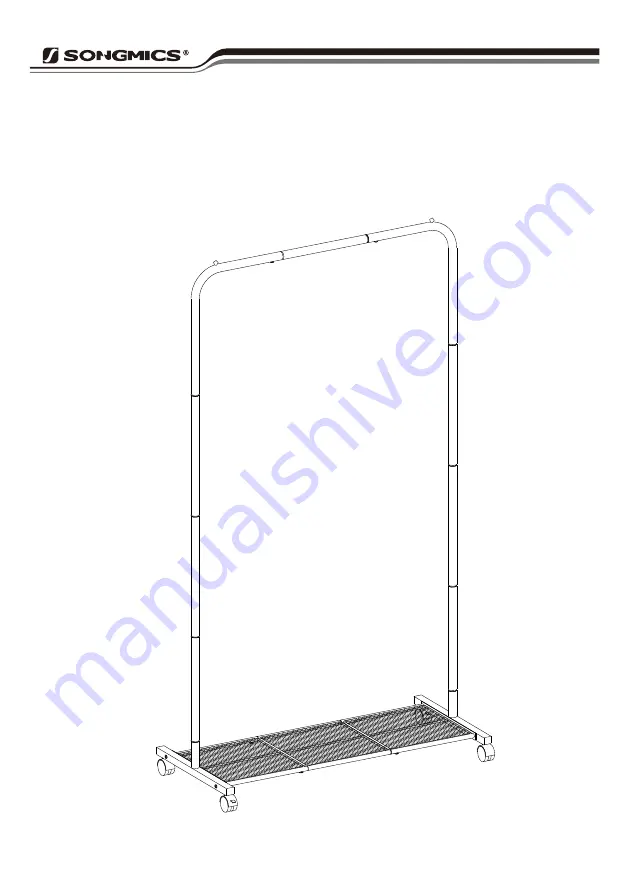 Songmics HSR25 Assembly Instructions Manual Download Page 1