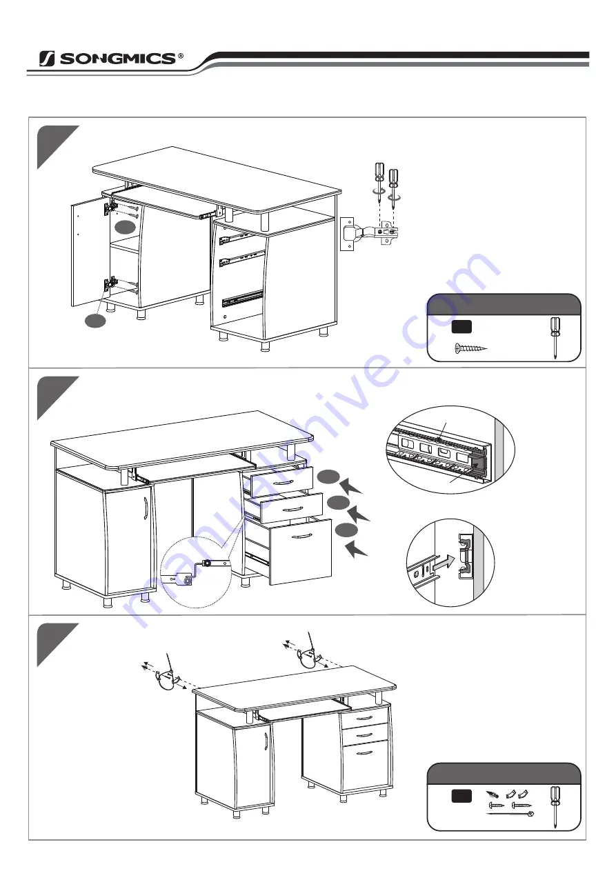 Songmics LCD871 Instructions Manual Download Page 18