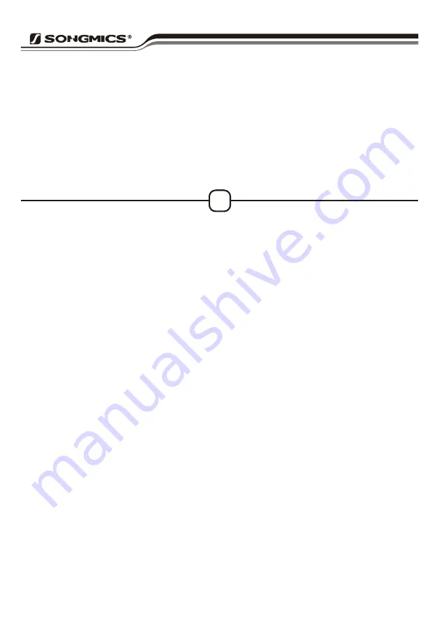 Songmics LET17 Assembly Instructions Manual Download Page 5