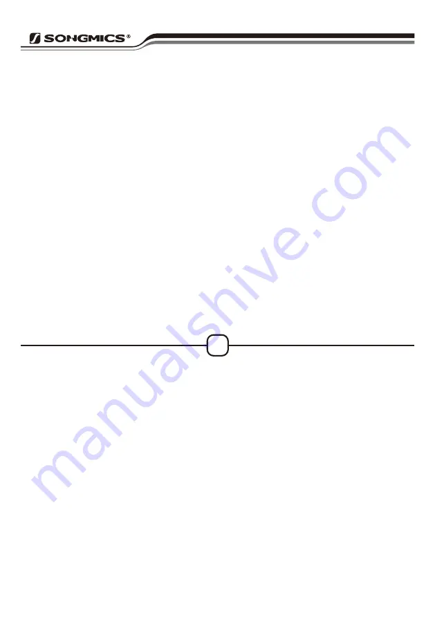 Songmics LOM070 Assembly Instructions Manual Download Page 3