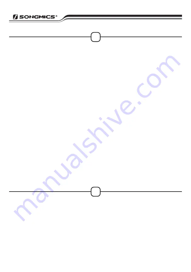 Songmics LSD06 Assembly Instructions Manual Download Page 2