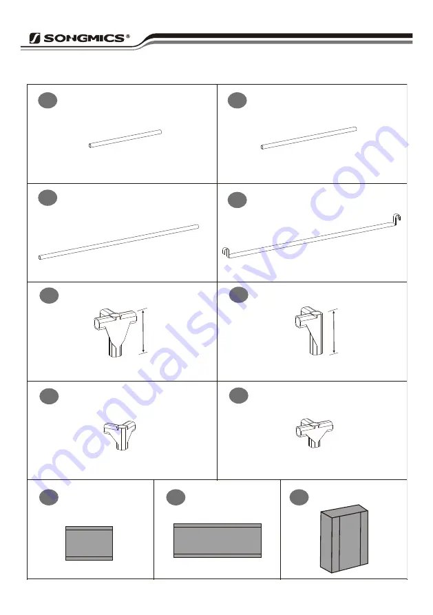 Songmics LSF03 Manual Download Page 5