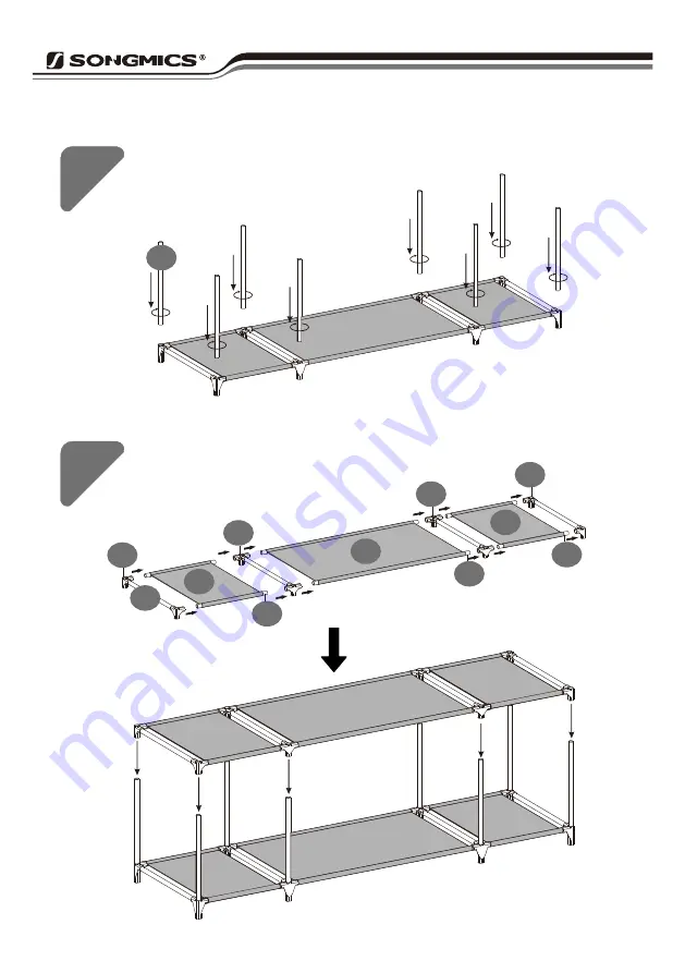 Songmics LSF03 Manual Download Page 10