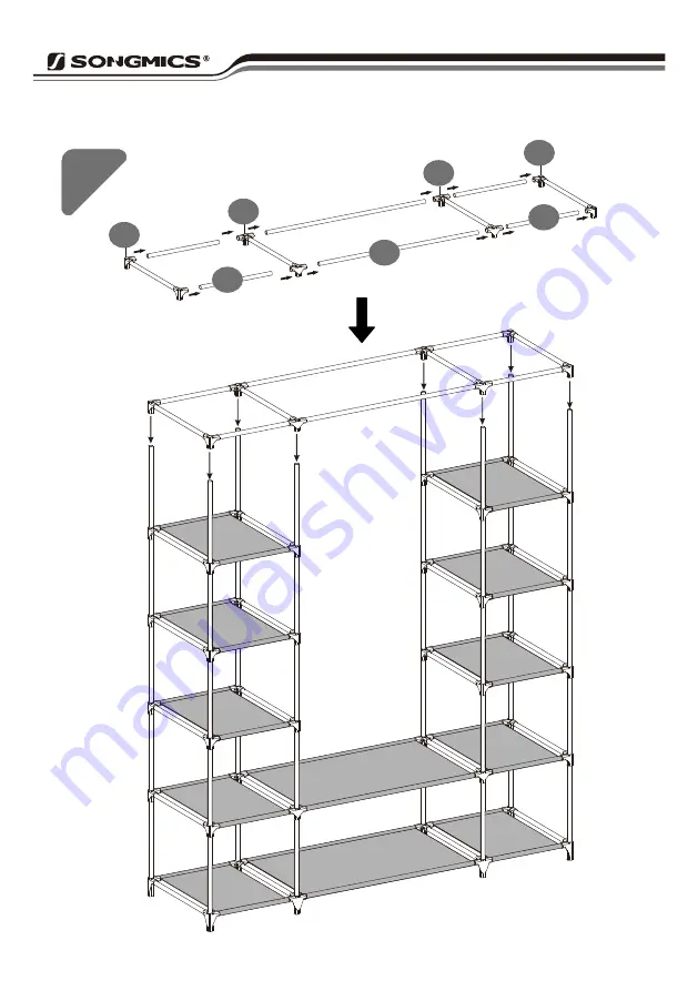 Songmics LSF03 Manual Download Page 13