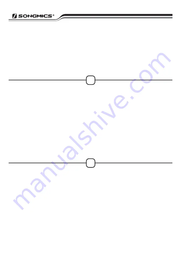 Songmics LSN66 Manual Download Page 3