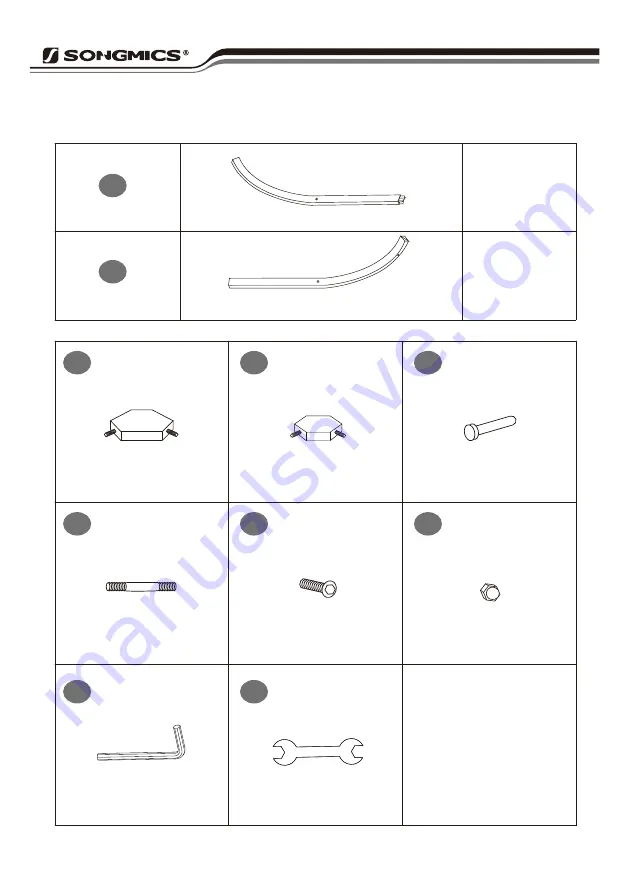 Songmics RCR01 Скачать руководство пользователя страница 4