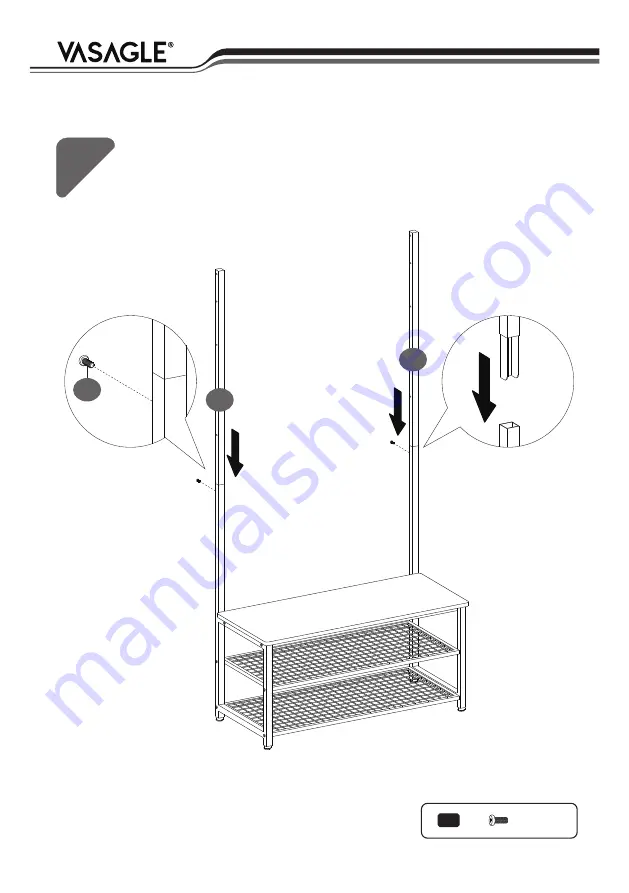 Songmics VASAGLE HSR46 Manual Download Page 10