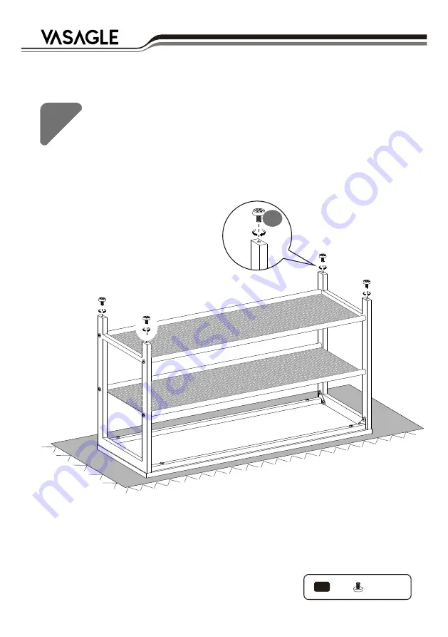 Songmics VASAGLE LBS74 Manual Download Page 9