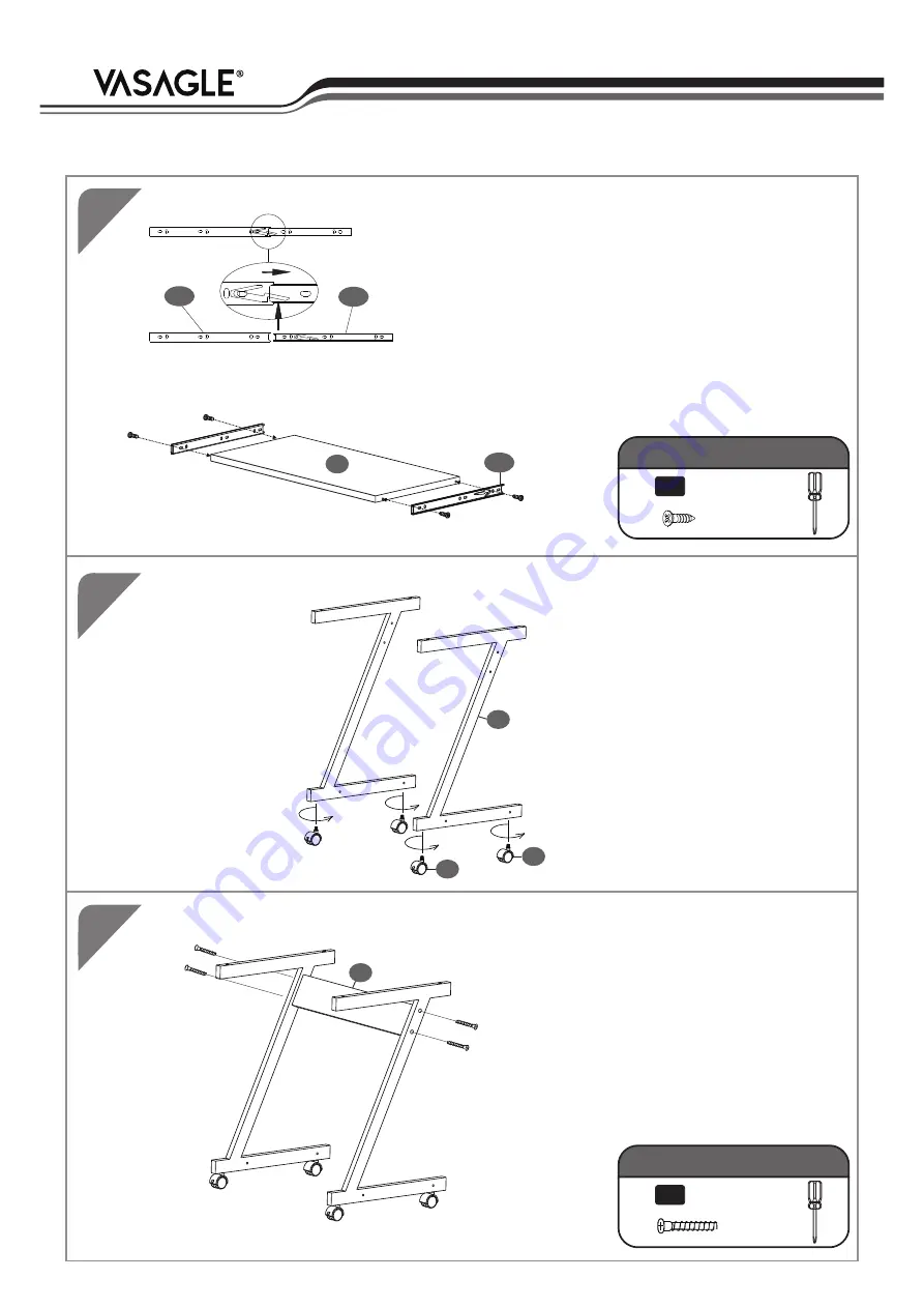 Songmics Vasagle LCD811 Manual Download Page 8