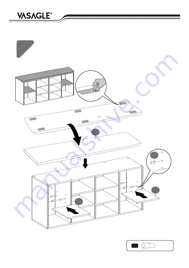 Songmics VASAGLE LHS10 Instructions Manual Download Page 15