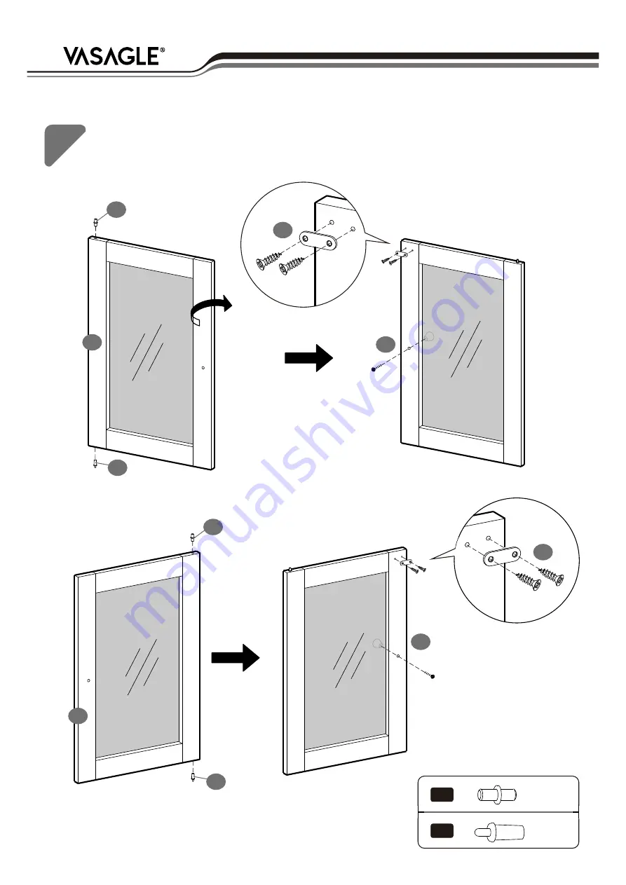 Songmics VASAGLE LSC096 Assembly Instructions Manual Download Page 21