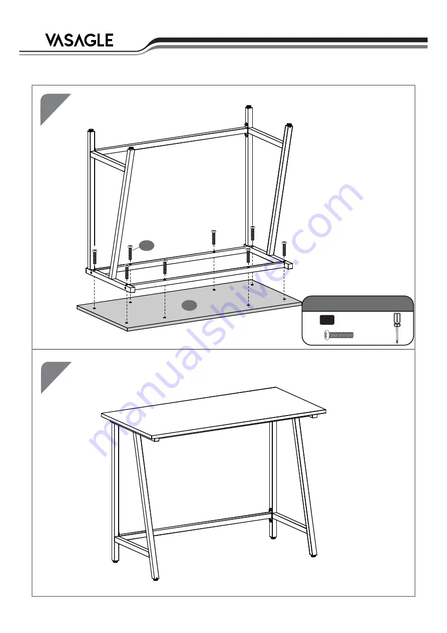 Songmics VASAGLE LWD40 Скачать руководство пользователя страница 8