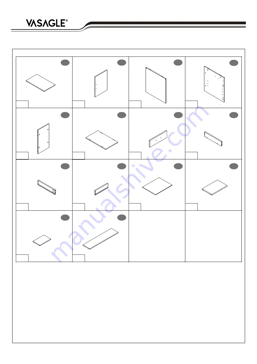 Songmics VASAGLE LWD65 Скачать руководство пользователя страница 6