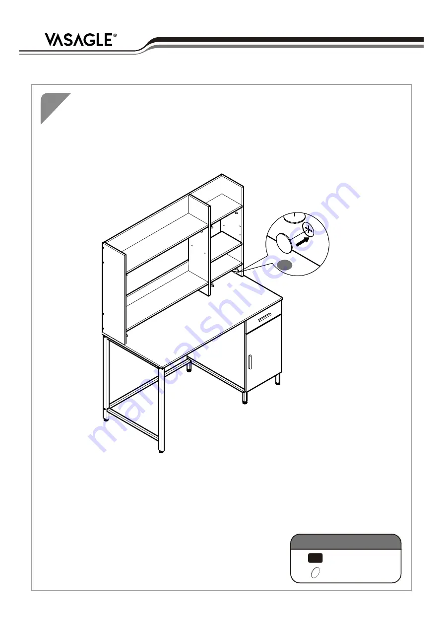 Songmics VASAGLE LWD65 Manual Download Page 25