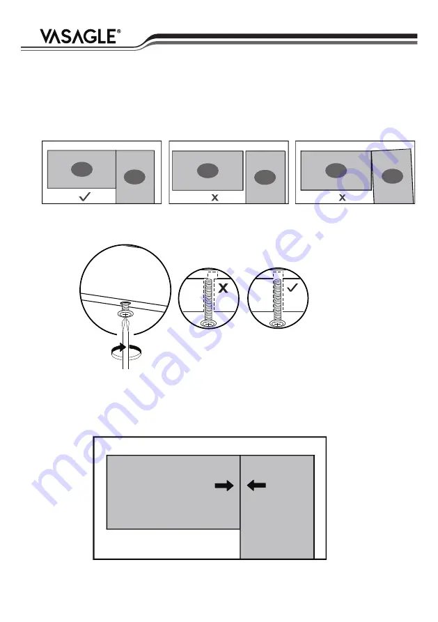 Songmics VASAGLE LWD70 Manual Download Page 15