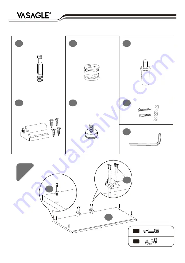 Songmics VASAGLE XHSR22 Manual Download Page 10