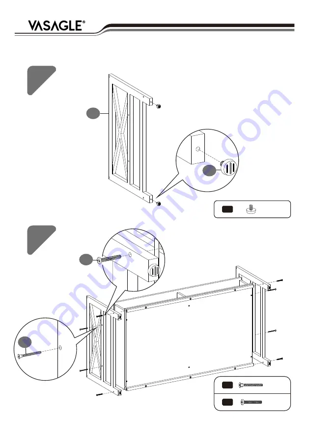 Songmics VASAGLE XLCT21 Manual Download Page 14