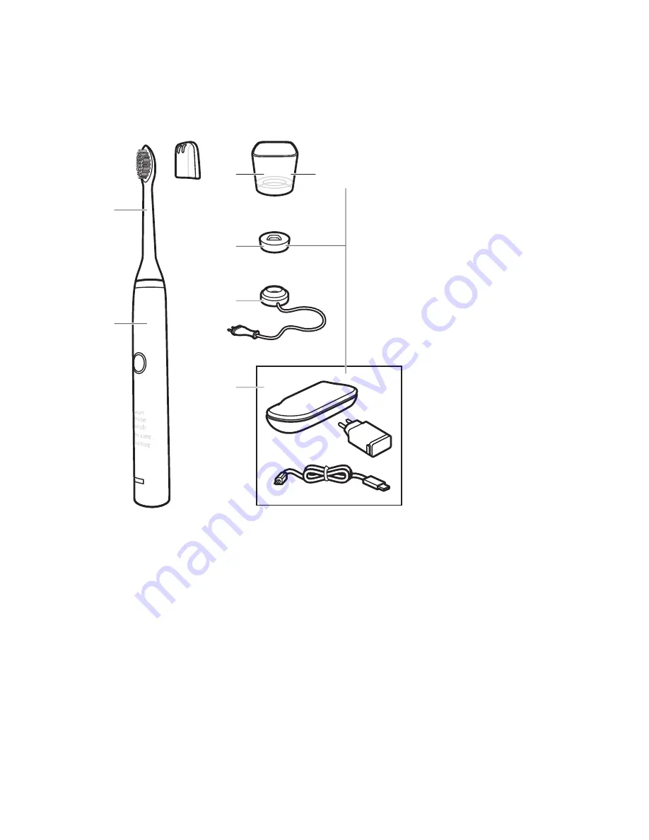 Sonicare DiamondClean HX9333 Quick Start Manual Download Page 2