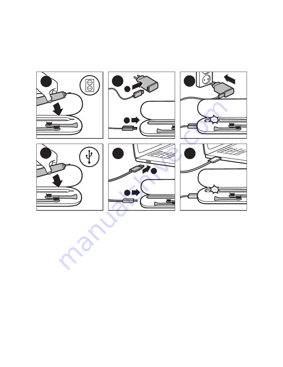 Sonicare DiamondClean HX9333 Quick Start Manual Download Page 5