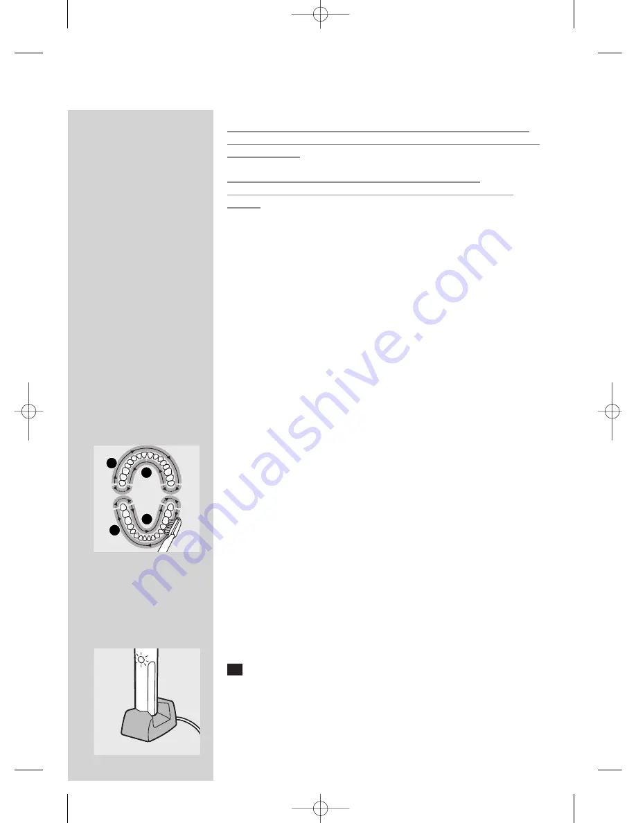 Sonicare essence e5000 Series Instruction Manual Download Page 35