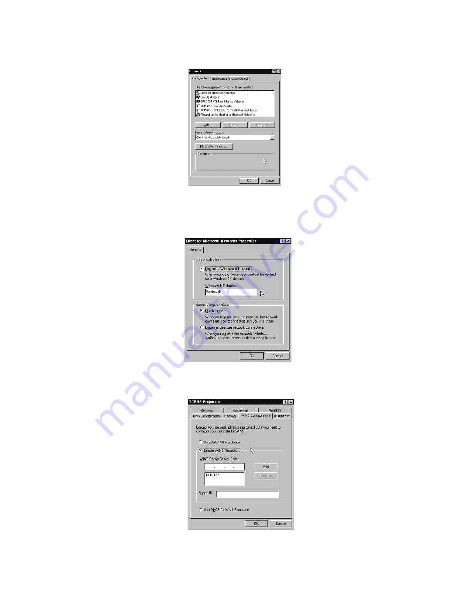 SonicWALL Internet Security Appliances Administrator'S Manual Download Page 222