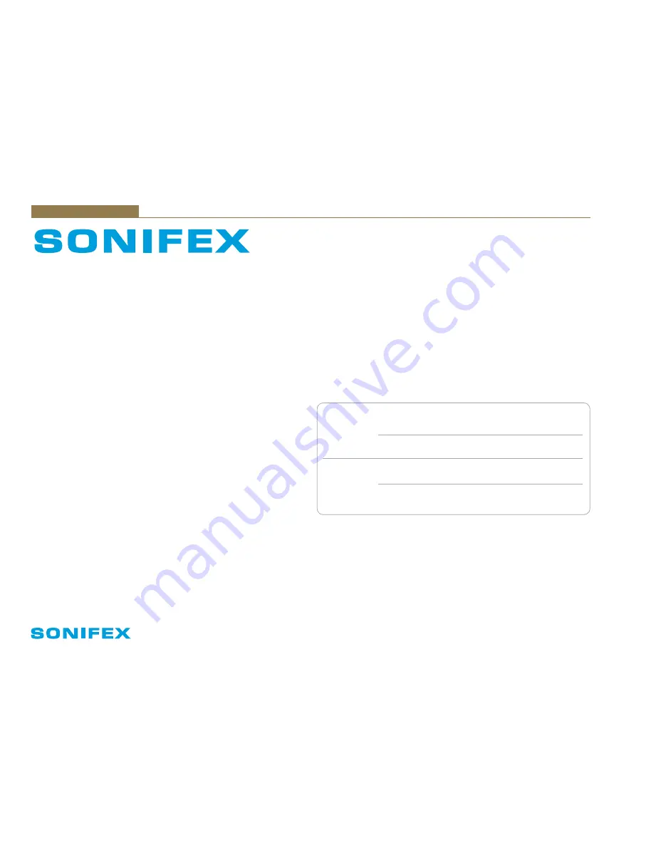 Sonifex 30-369 Скачать руководство пользователя страница 6