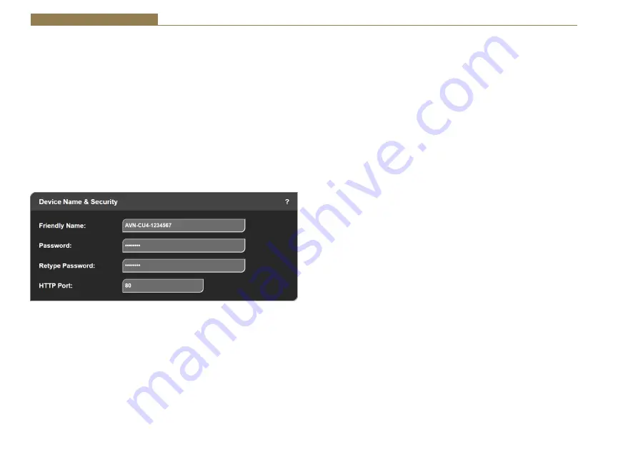 Sonifex AVN-CU2-DANTE Handbook Download Page 44