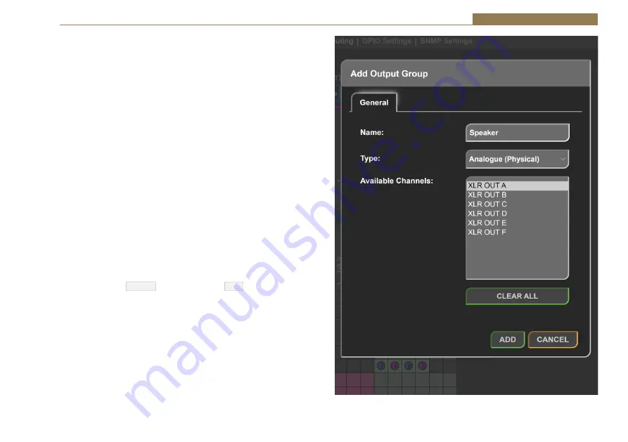 Sonifex AVN-CU2-DANTE Handbook Download Page 61