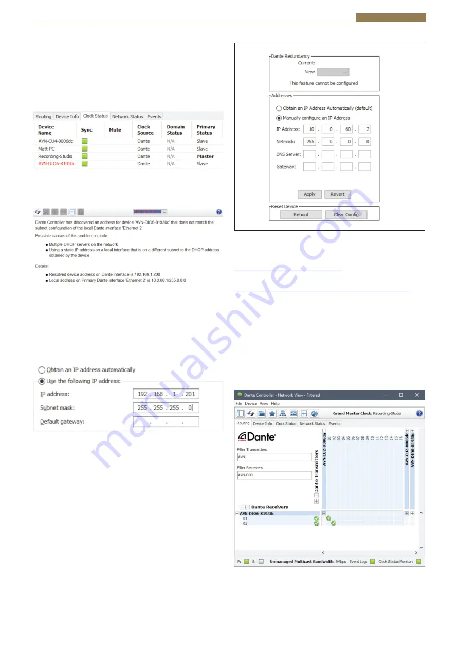 Sonifex AVN-DIO09 Скачать руководство пользователя страница 5