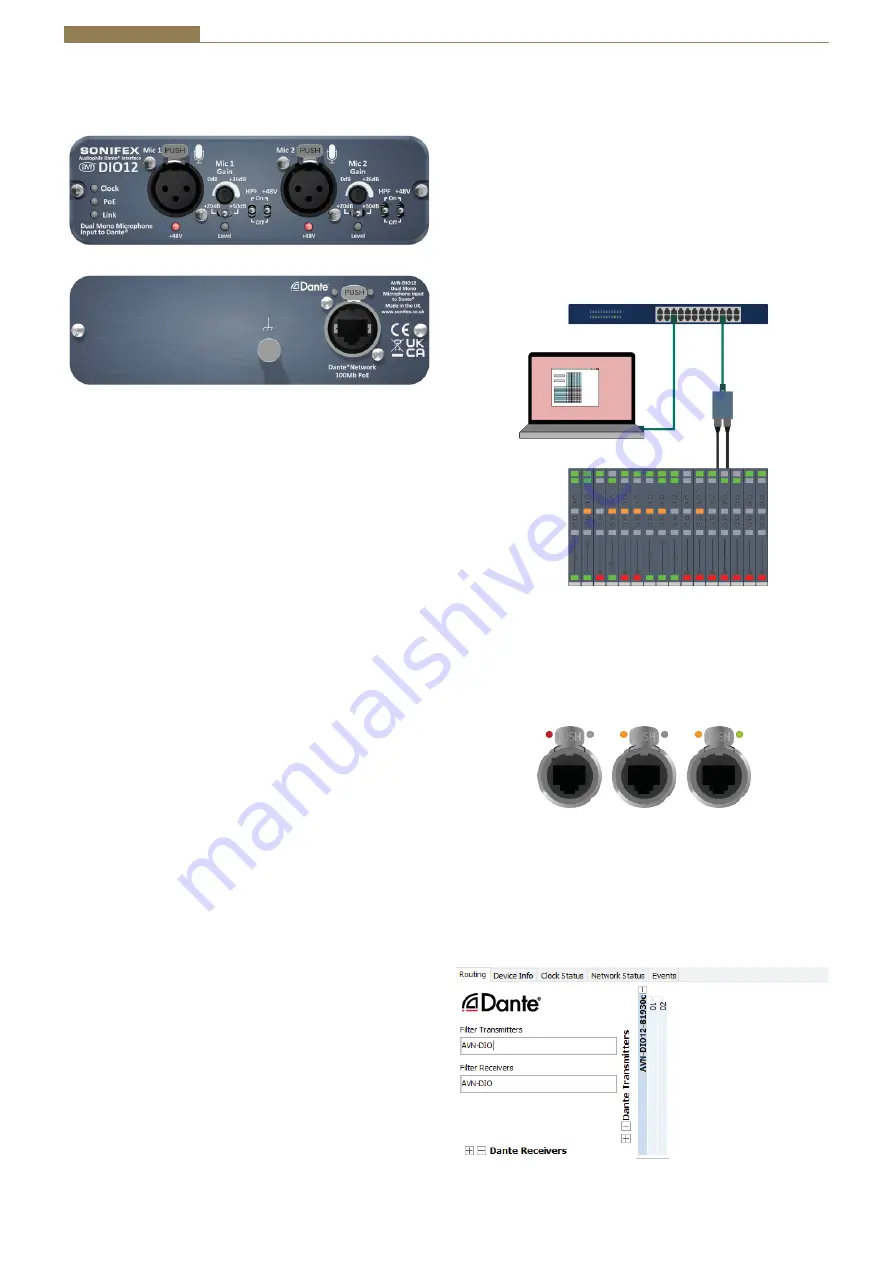 Sonifex AVN-DIO12 Handbook Download Page 4