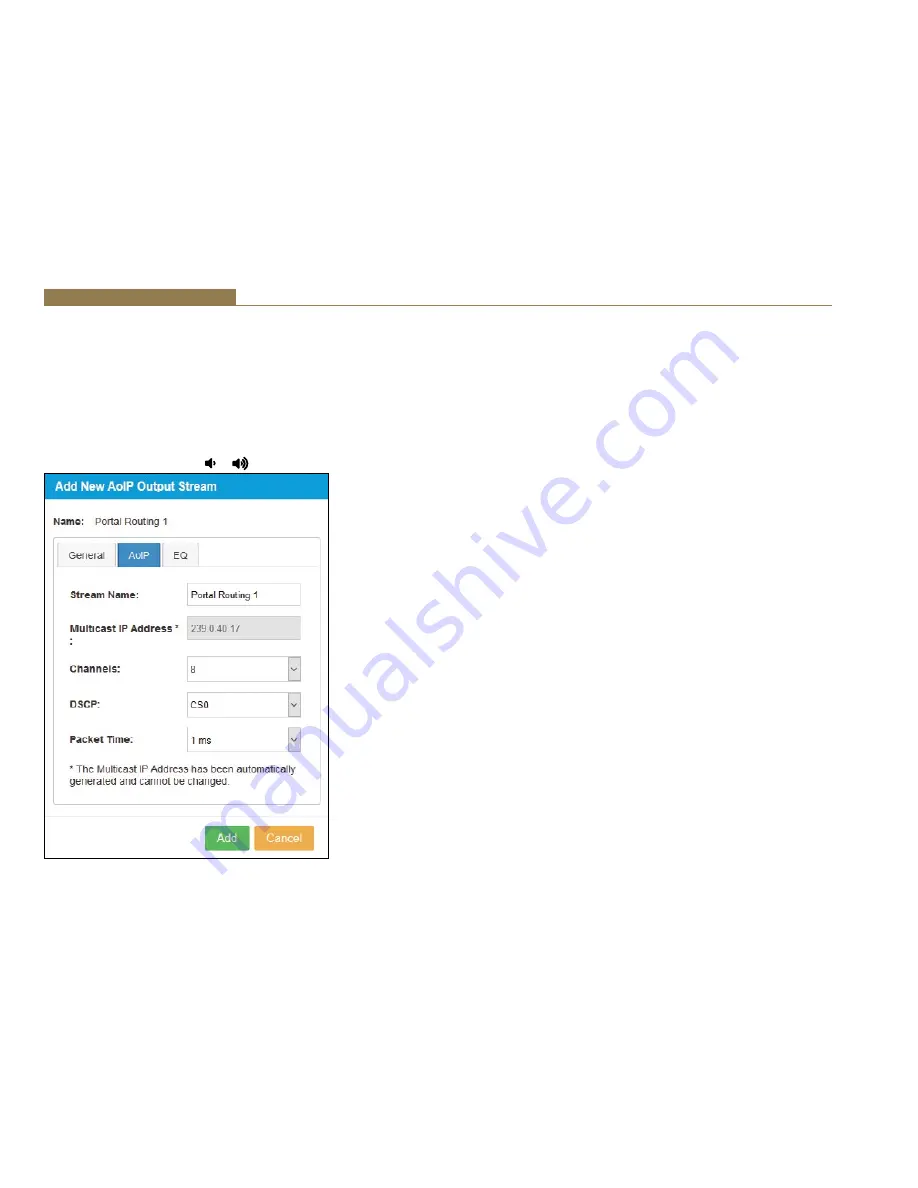 Sonifex AVN-PA8/T/D Handbook Download Page 50