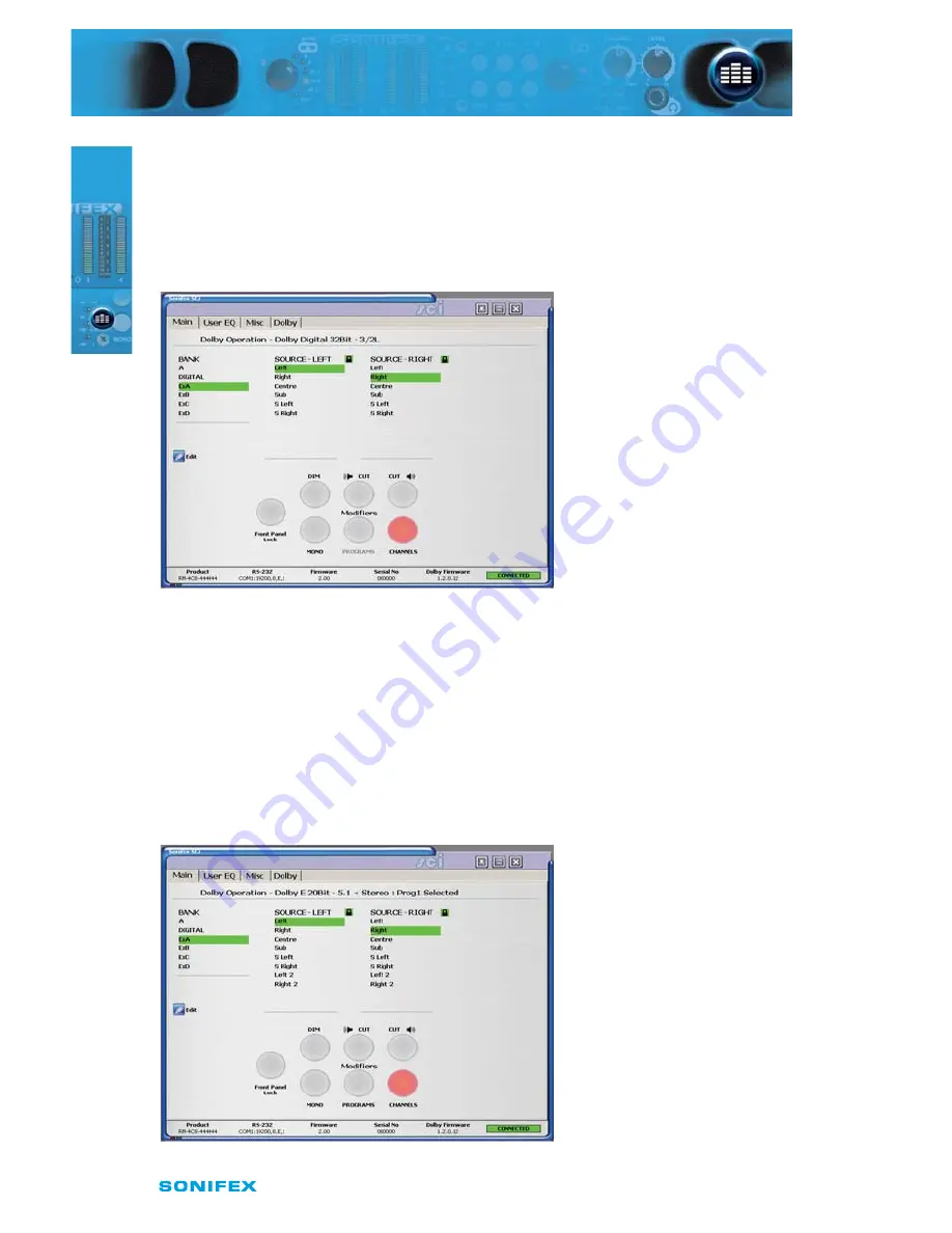 Sonifex Reference Monitors RM Series User Handbook Manual Download Page 74