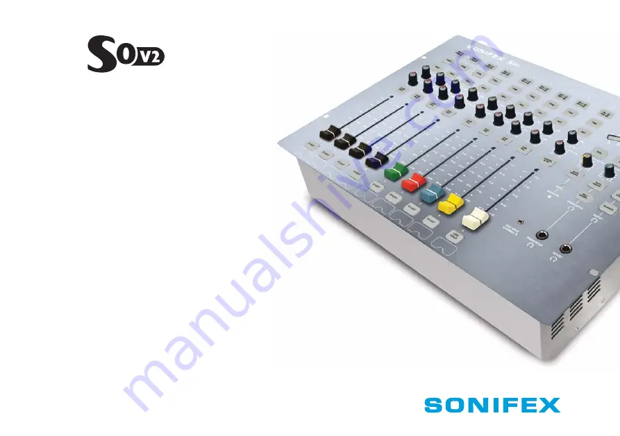 Sonifex S0 v2 Handbook Download Page 1