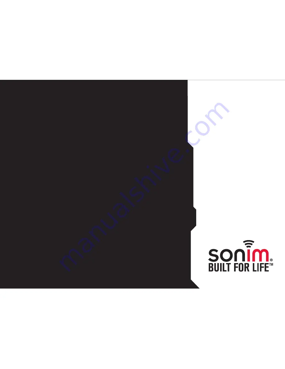 Sonim Quest User Manual Download Page 1