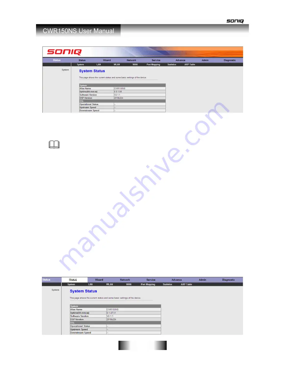 SONIQ CWR150NS-AU Скачать руководство пользователя страница 13