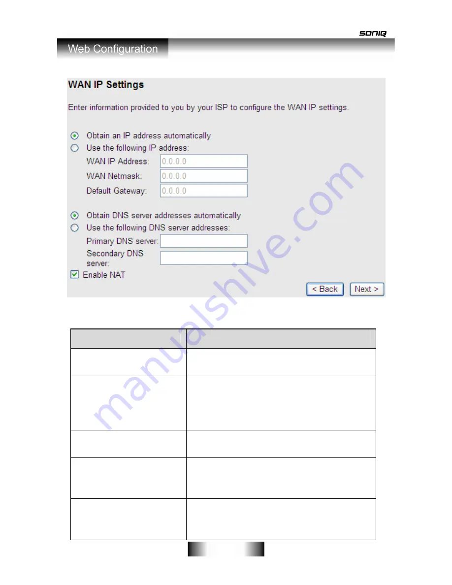 SONIQ CWR150NS-AU Instruction Manual Download Page 24